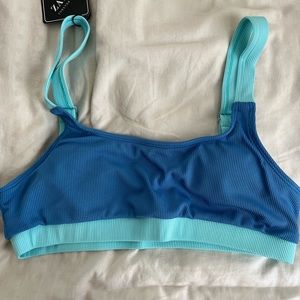 Two Tone Blue Bikini NWT
